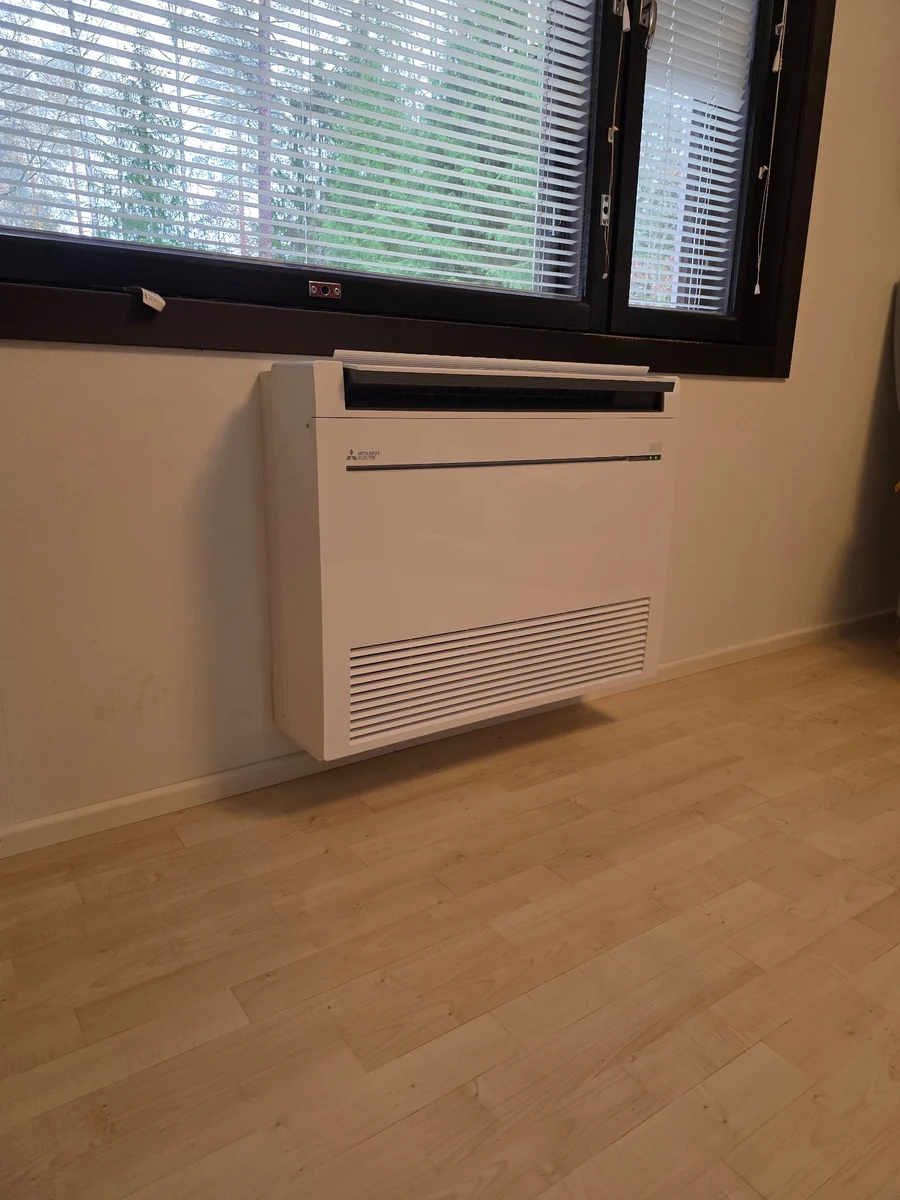 Mitsubishi Electric -ilmalämpöpumppuasennus