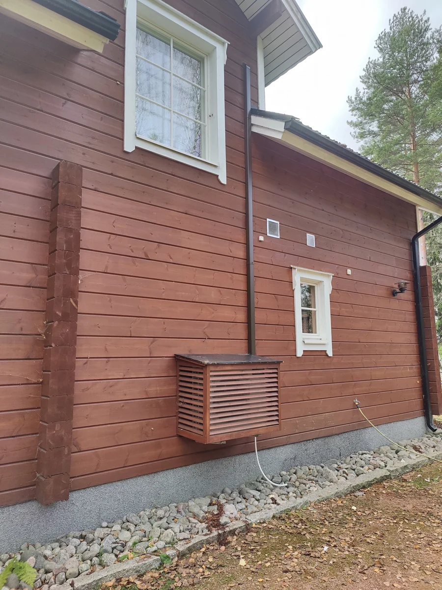 Sähköparin toteuttama ilmalämpöpumpun asennus