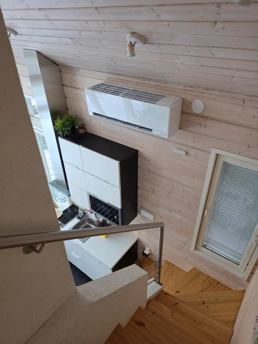 Ilmalämpöpumpun asennuspaikka