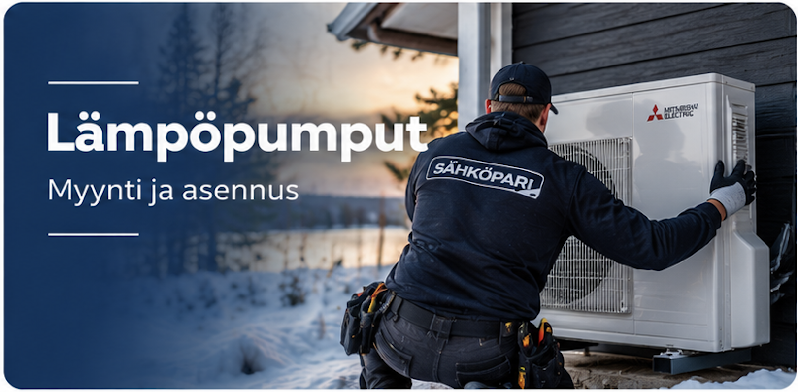 Lämpöpumput – myynti ja asennus