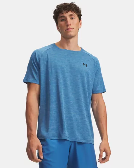 Under Armour Tech Textured SS - Miesten treenipaidat - 1382796_430 - 1