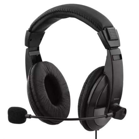 Deltaco HL-57 kuulokemikrofoni - Kuulokkeet ja headset kuulokkeet - 7333048027740 - 1