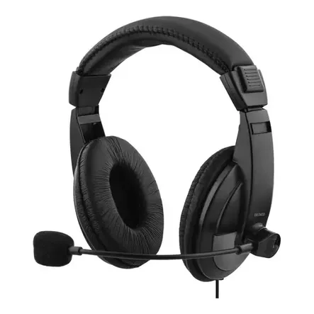 Deltaco HL-57 kuulokemikrofoni - Kuulokkeet ja headset kuulokkeet - 7333048027740 - 2