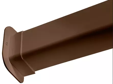 Asennuskotelon läpivienti kauluksella - Ruskeat ilmalämpöpumppu asennuskotelot - RU-PM80 - 1