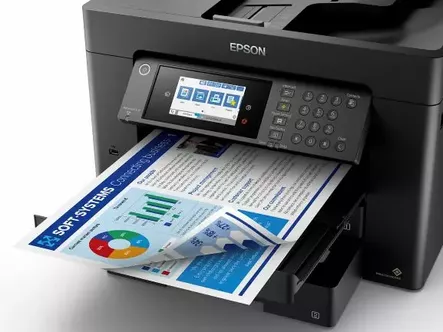 EPSON WORKFORCE WF-7840DTWF MONITOIMITULOSTIN - Mustesuihku - 8715946668390 - 2
