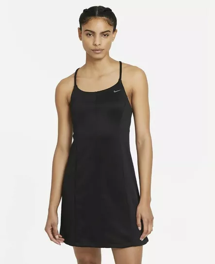 NIKE W N SW ICN CLSH DRESS - Naisten shortsit, caprit ja hameet - CZ9334-010 - 2