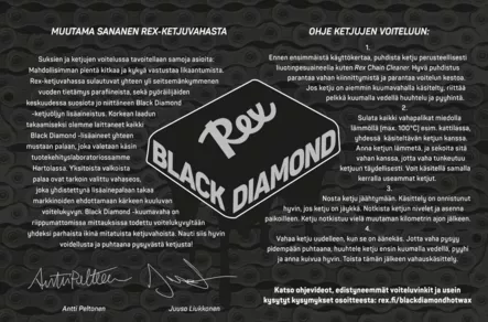Rex Black Diamond Hot Wax - Pyörätyökalut ja voiteluaineet - 6417839009090 - 2