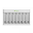 RECYKO ECON AKKULATURI 4xAA + 4xAAA - Muut tarvikkeet - 4891199210150 - 4
