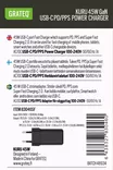GRATEQ KURU VERKKOVIRTALATURI GAN PD/PPS USB-C 45W BLACK - Kaapelit ja laturit - 6438327830460 - 4