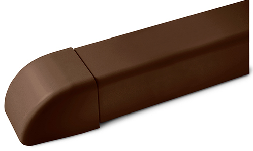 Asennuskotelon päätykappale - Ruskeat ilmalämpöpumppu asennuskotelot - RU-TT80 - 1