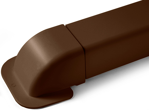 Asennuskotelon peitelevy kauluksella - Ruskeat ilmalämpöpumppu asennuskotelot - RU-CM80 - 1