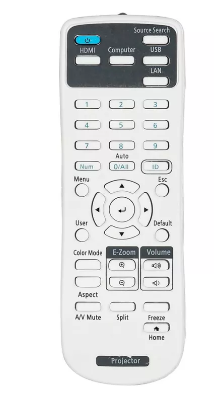 Epson Projector Remote Controller - Projektorikankaat ja -tarvikkeet - 219863500 - 1