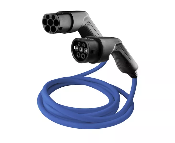 OPAL sähköauton latauskaapeli T2-T2 5m - Latauskaapelit - CNJ500 - 1