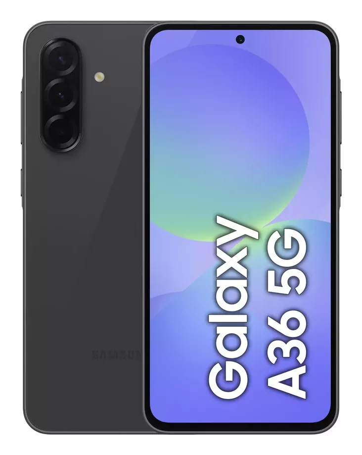SAMSUNG GALAXY A36 5G 256GB AWESOME BLACK - Matkapuhelimet - 8806095984070 - 2