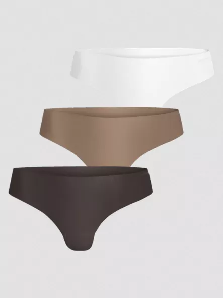 Björn Borg Invisible Thong 3-pack - Alusvaatteet - 10004521 - 1