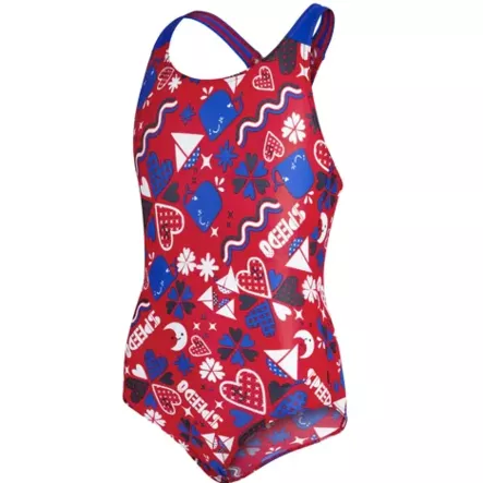 Speedo Essential Allover Swimsuit - Lasten Uima-asut ja uimahousut - 07970A361 - 1