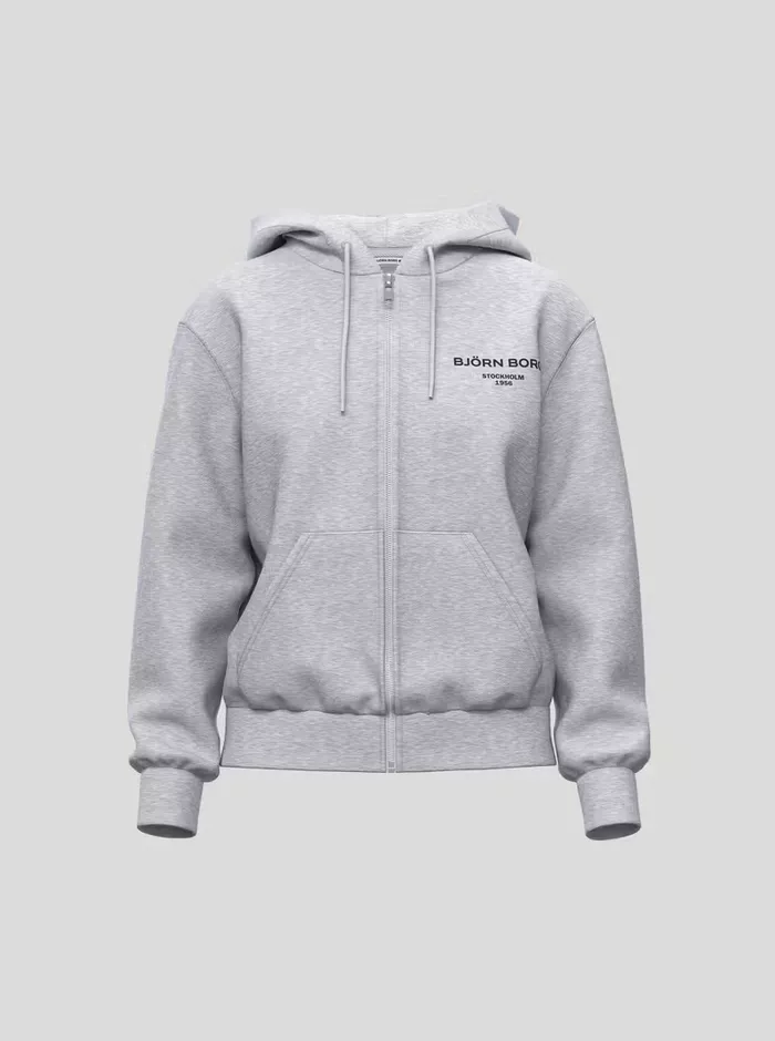 Björn Borg Essential 1 Zip Hoodie - Naisten paidat - 10005341 - 1