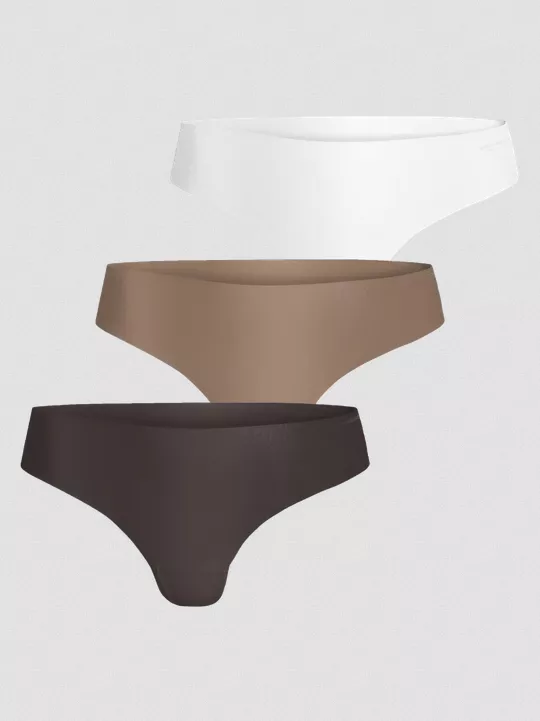 Björn Borg Invisible Thong 3-pack - Alusvaatteet - 10004521 - 1