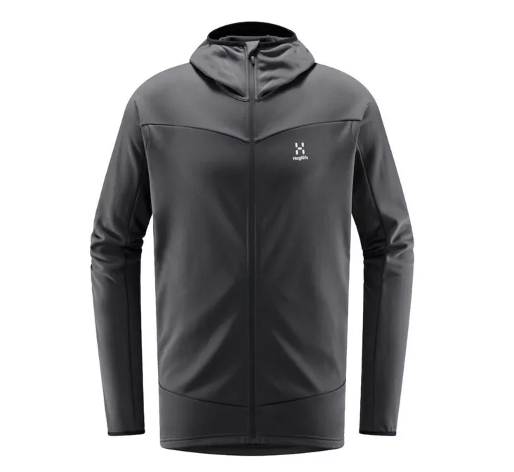 Haglöfs Frost Mid Hood Men - Miesten fleece- ja villapaidat - 604911 - 1