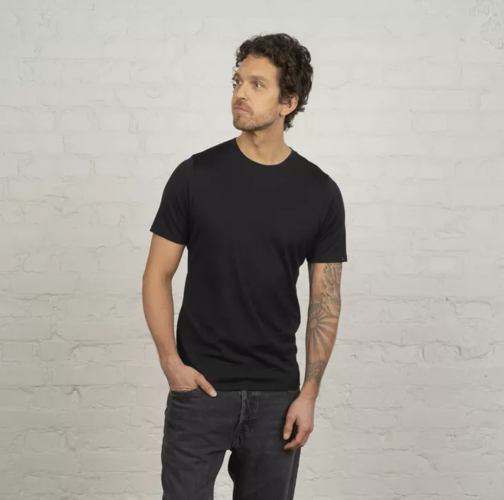 North Outdoor Liam Merino T-paita - Miesten T-paidat - N11421A01 - 1