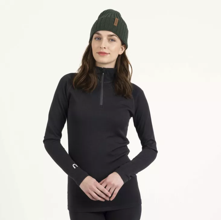 North Outdoor Sensitive 225 Zip Shirt W - Naisten väli- ja alusasut - N21006A11 - 3