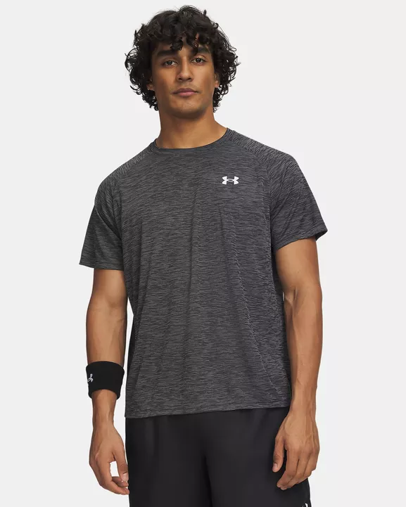 Under Armour Tech Textured SS - Miesten treenipaidat - 1382796_001 - 1