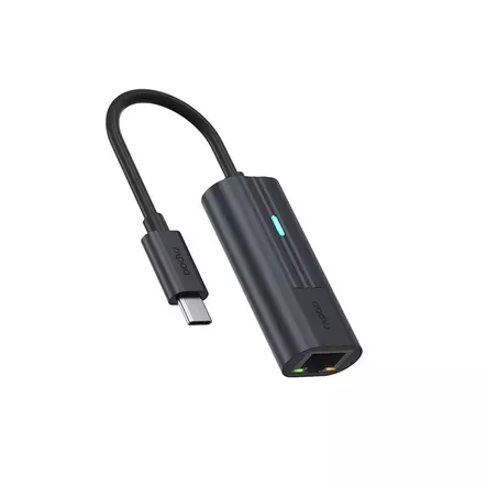 RAPOO UCA-1006 USB-C - GIGABIT LAN -ADAPTERI - Kaapelit ja adapterit - 6940056114082 - 1