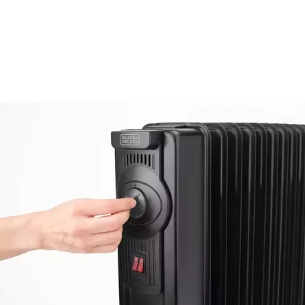BLACK+DECKER ES9350050B LÄMPÖPATTERI 1500W MUSTA - Lämmittimet - 8432406350052 - 1