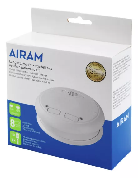 AIRAM OPTINEN PALOVAROITIN - Paloturvallisuus - 6435200173812 - 2