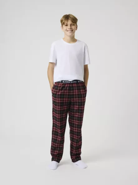 Björn Borg Core Flanel Pyjama Pants - Lasten housut - 10004342 - 1