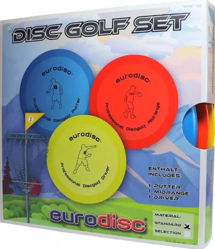 EURODISC PRO DISC GOLF SETTI - Frisbeegolfkiekot - 4260124110382 - 2