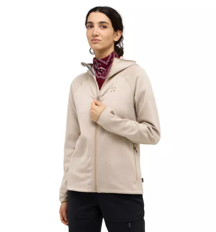 Haglöfs Magma Mid Hood Women - Naisten fleece- ja villapaidat - 607632 - 1