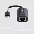 RAPOO UCA-1006 USB-C - GIGABIT LAN -ADAPTERI - Kaapelit ja adapterit - 6940056114082 - 3