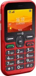 DORO LEVA L11 4G MATKAPUHELIN RED - Matkapuhelimet - 7322460087562 - 3