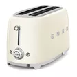SMEG TSF02CREU LEIVÄNPAAHDIN KERMANVALKOINEN - Leivänpaahtimet - 8017709190712 - 2