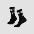 North Outdoor Merino Tennis Socks Stripe - Villa- ja lämpösukat - N33615AW2 - 1