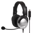 KOSS SB45 USB OVER-EAR KUULOKE MIKROFONILLA MUSTA/HOPEA - Langalliset kuulokkeet - 212991782012 - 2