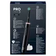 ORAL-B PRO3 BLACK SÄHKÖHAMMASHARJA + MATKAKOTELO - Sähköhammasharjat - 8006540759912 - 2