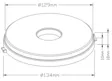 Thermex CF135 Hiilisuodatin - Tarvikkeet liesituulettimiin - 5703347533372 - 3