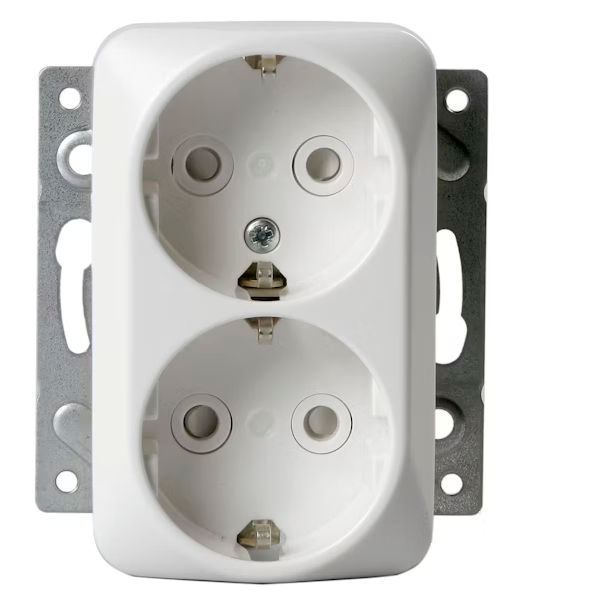 ABB JUSSI 2S/16A/IP21 UKJ HL - Maadoitetut pistorasiat - 2506122 - 3