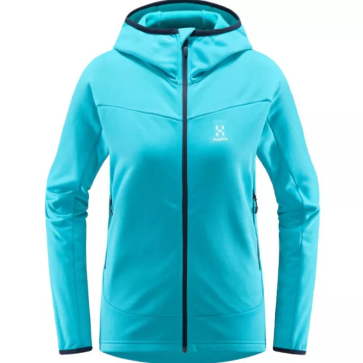 Haglöfs Frost Mid Hood Women - Naisten fleece- ja villapaidat - 604912 - 1