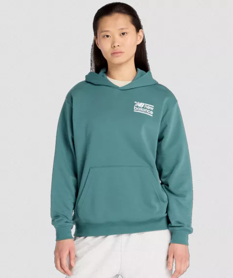 New Balance Sport French Terry R Hoodie - Naisten paidat - WT53502 - 1