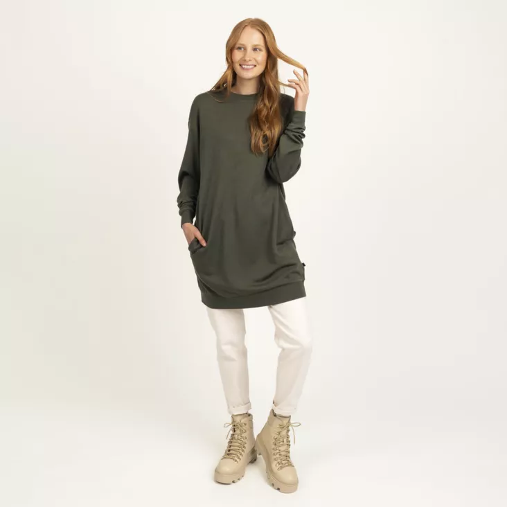 North Outdoor Merino College Dress Nea - Naisten fleece- ja villapaidat - N27519V12 - 1