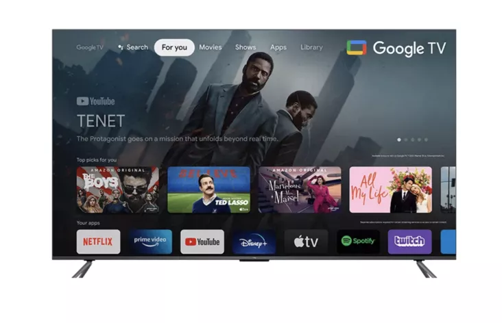 TCL 43C645 43" 4K QLED-TV - 40-50 tuumaiset televisiot - 5901292519742 - 1