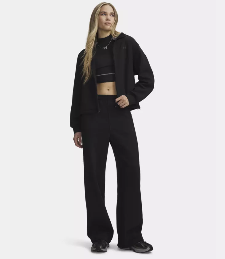 Under Armour Unstoppable Fleece Open Women's Pants - Naisten vapaa-ajan housut - 6013522 - 1