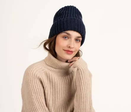 North Outdoor Kaisla merino beanie, indi - Vapaa-ajan päähineet - N34241B13 - 1