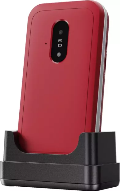Doro Leva E21, Red/White - Matkapuhelimet - 7322460089993 - 2