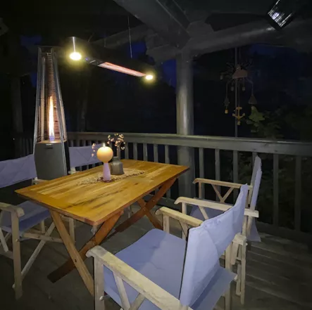 Sunwind Terassilämmitin Ripustettava - Mökkisähkö lämmittimet - 7028640053333 - 2