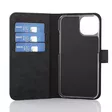 WAVE FLAP BOOK CASE iPHONE 14 SUOJAKOTELO MUSTA - Suojakuoret, laukut ja kotelot - 6418312165623 - 3