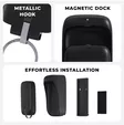 ROLLING SQUARE TAU POWER BANK 1400mAh C/LIGHTNING/MICRO USB MUSTA - Kaapelit ja laturit - 7640170465013 - 3